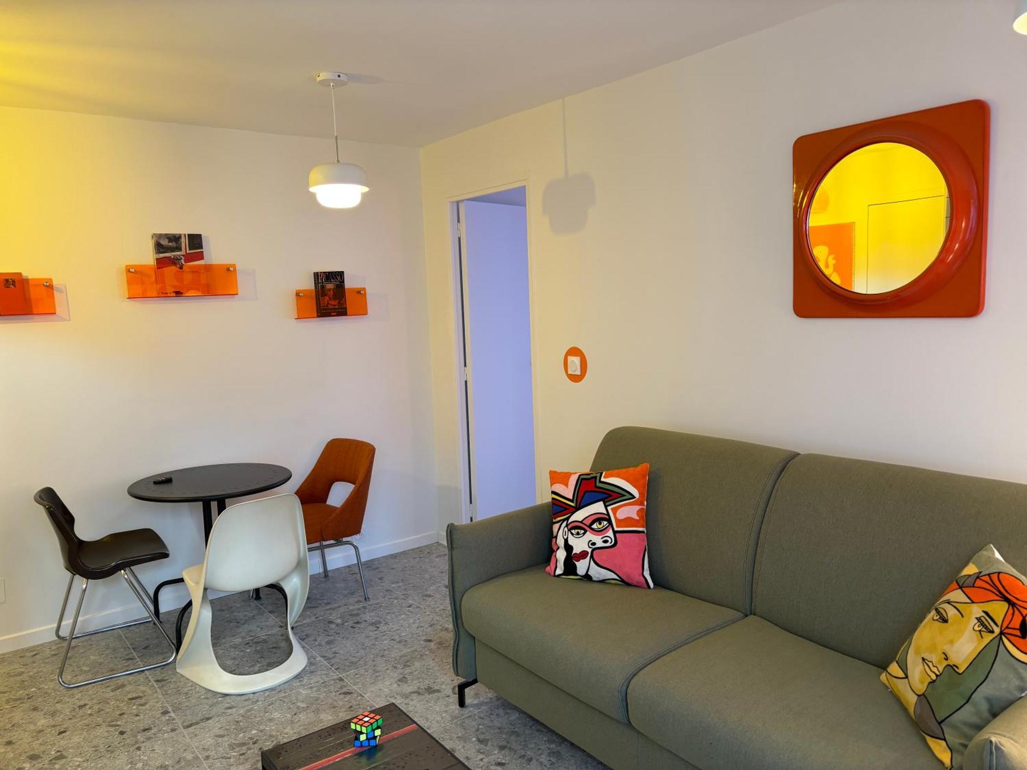Orange & Art Apartment Clermont-Ferrand Bagian luar foto